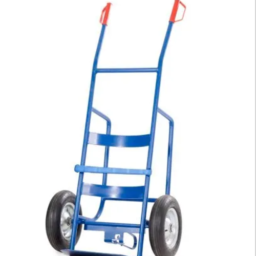 Blue 2 Wheeler Drum Trolley