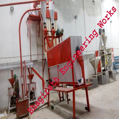 Metal Flour Mixing Machine - High-quality Mild Steel, 440 Volt Electric Power | Easy Operation, Automatic, Warranty Included
