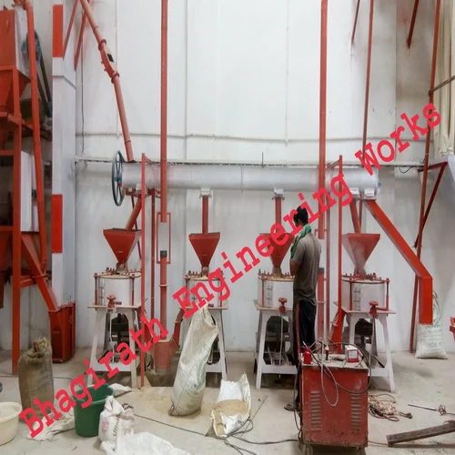 Metal Flour Mixing Machine - High-quality Mild Steel, 440 Volt Electric Power | Easy Operation, Automatic, Warranty Included