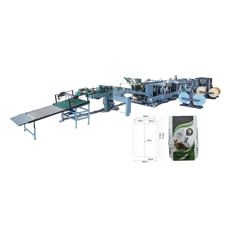 High Speed Bottomer Sack Bag Cement Paper Bag Making Machine - Automatic Grade: Automatic