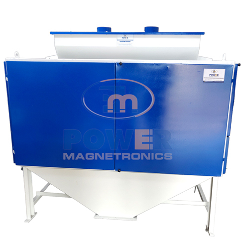 Magnetic Destoner - Application: To Separate Black Stones