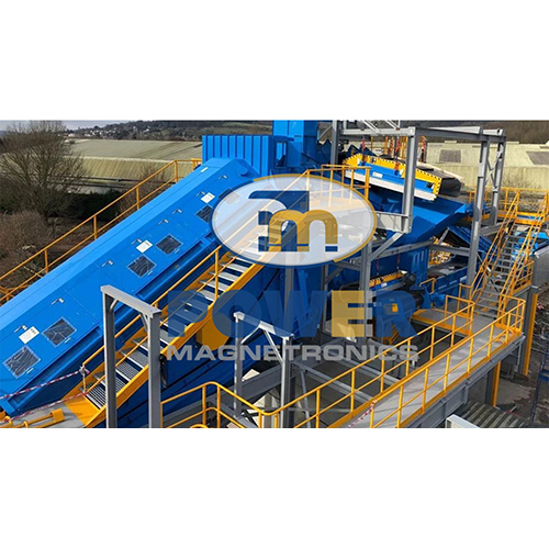 Electromagnetic Over Band Separator - Steel, 2500 Mm X 1100 Mm Dimensions, 2000 Mm Conveyor Belt Width, 50 Ton/hour Capacity, 2500 Gauss Rare Earth Magnet, Heat Resistant Belt, Deep Magnetic Field, Easy Cleaning Feature