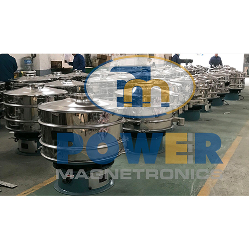 Circular Vibrating Screen - Stainless Steel 6-10 Ton Capacity | Semi-automatic Operation High Efficiency Easy To Clean