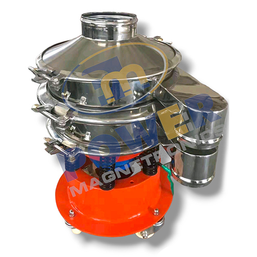 Circular Vibrating Screen - Stainless Steel 6-10 Ton Capacity | Semi-automatic Operation High Efficiency Easy To Clean