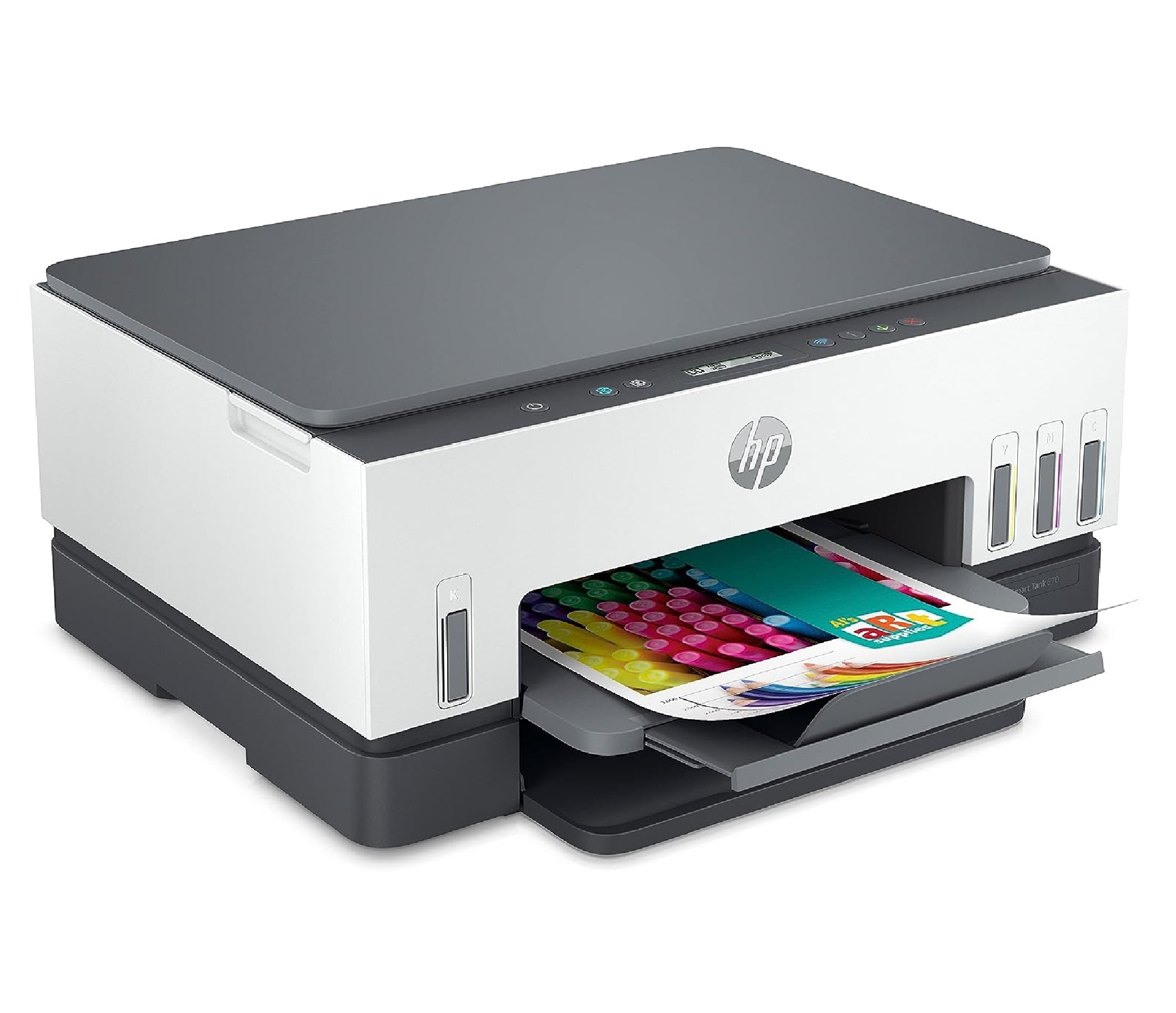Hp Smart Tank 670 - High Capacity Ink Tank Printer, Scanner, Copier | Auto Duplex Wireless, 6000 Black & 8000 Colour Pages
