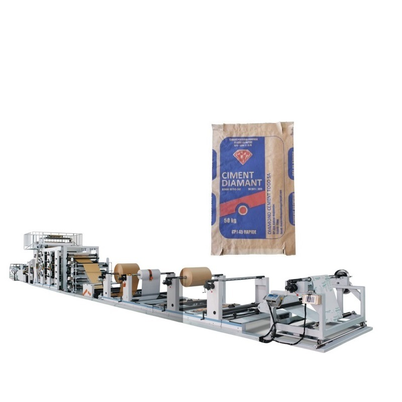 Gu8320 Multi Wall Kraft Paper Cement Bag Making Machine