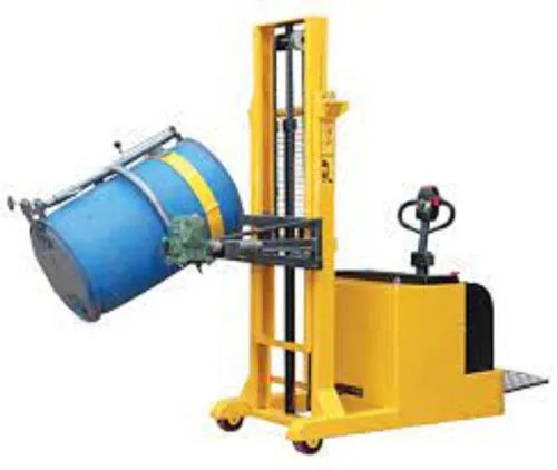 Easy To Operate Fipl Fie-239 Semi-electric Drum Stacker With Scale