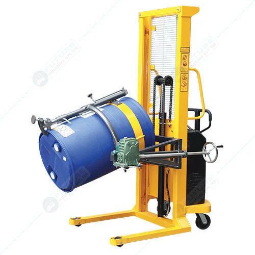 Easy To Operate Fipl Fie-239 Semi-electric Drum Stacker With Scale