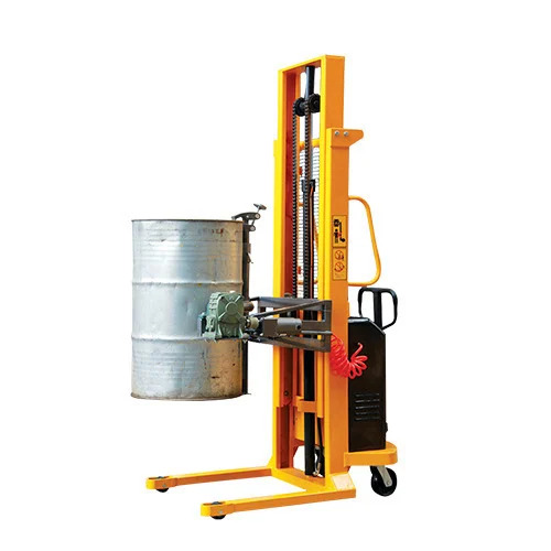 Easy To Operate Fipl Fie-239 Semi-electric Drum Stacker With Scale