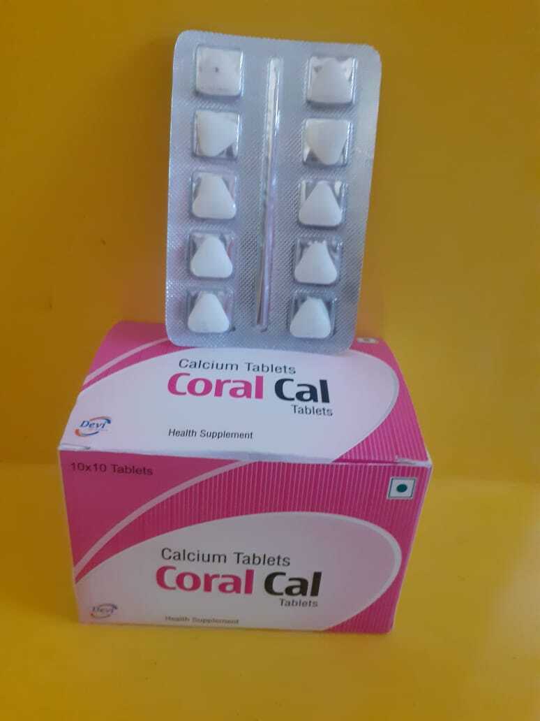 Coralgrain Calcium Tablets - Drug Type: General Medicines
