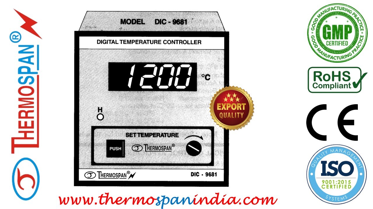 Tc-49 Temprature Controller Accuracy: 0.5 %