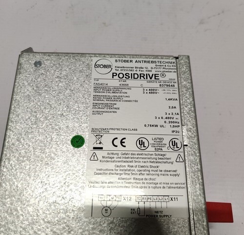 Stober Fas4014 Posidrive - Precision Gearbox, Compact Design , High Durability For Enhanced Performance In Automation Applications