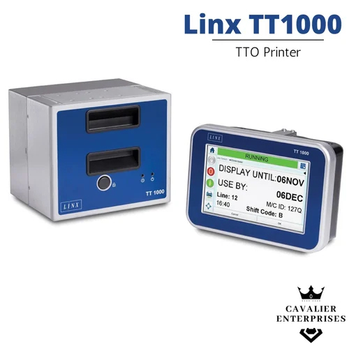 Semi-automatic Linx Tt500 Thermal Transfer Over-printer