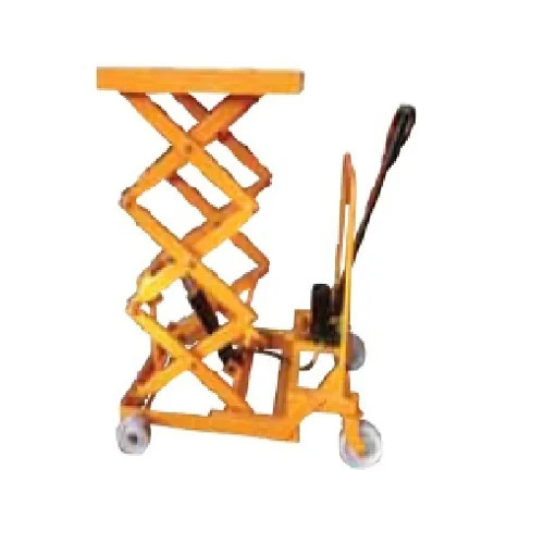 Easy To Operate Die Loader Scissor Trolley