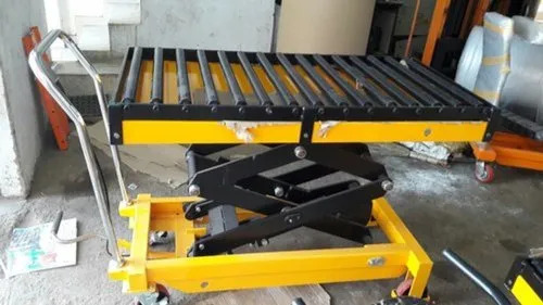 Easy To Operate Die Loader Scissor Trolley