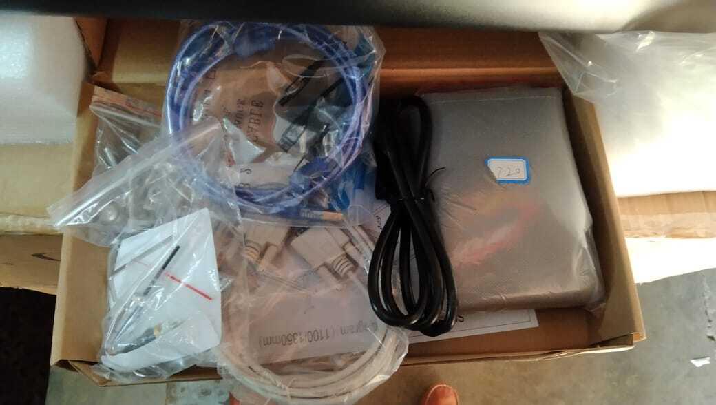 K.cut Pro Cutting Plotter - 95x32x34 Mm, Blue & White | Heavy Duty, Low Operational Cost, Corrosion Resistant, Sharp Blades, 600 Mm Pressure, Semi-automatic, 1-year Warranty