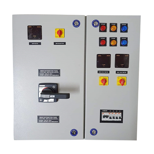 Main Distribution Board Panel - Mild Steel, 10x7 Feet, 5000 Amps, 415V | Stainless Steel Cover, Galvanized Finish, Automatic Control, Indoor/Outdoor Use