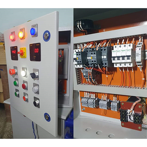 Starter Panel - Stainless Steel and Mild Steel, GI Galvanized Finish | Overload Protection, Ground Fault Circuit Interrupter, Surge and Lightning Protection