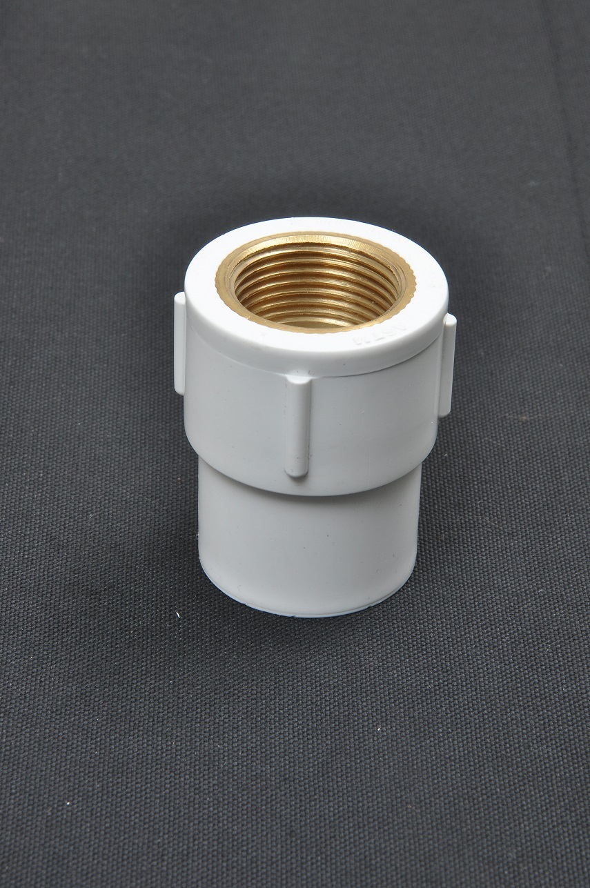 Upvc Brass Fittings - Standard Size, White Color | Durable, Reliable, Corrosion Resistant, Leak Proof, High Quality, Astm Standard Compliant