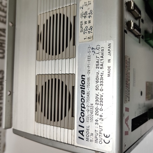 Iai Corporation Xsel-q-2-750abl-750abl-dv-p1-eee-5-3 Controller
