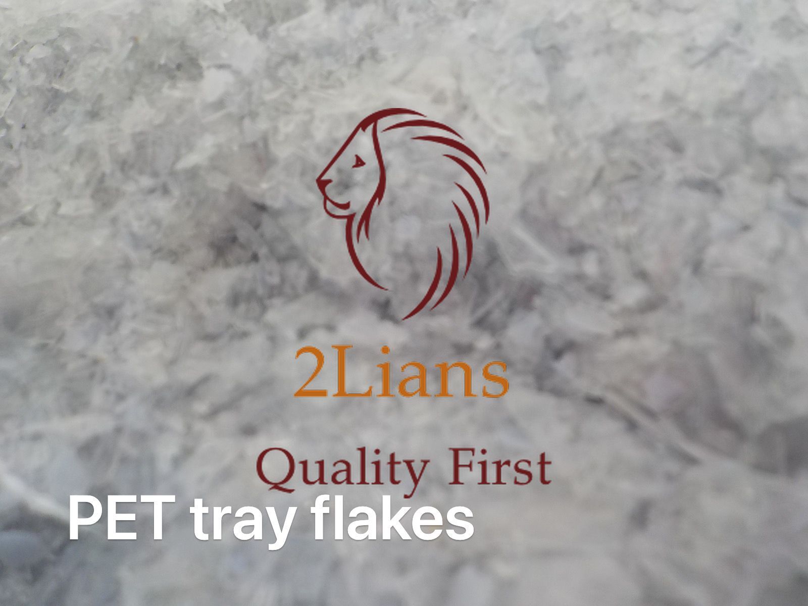 Pet Tray Flake Natural - Usage: Recycling