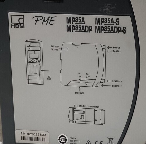 Hbm Mp85adp Process Controller