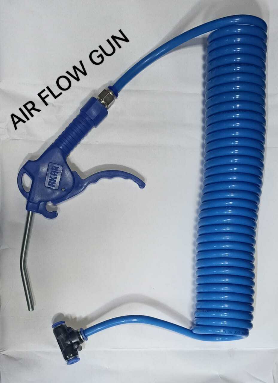 Air Flow - Pu Material, Blue Color | Designed For Air Pressure Applications