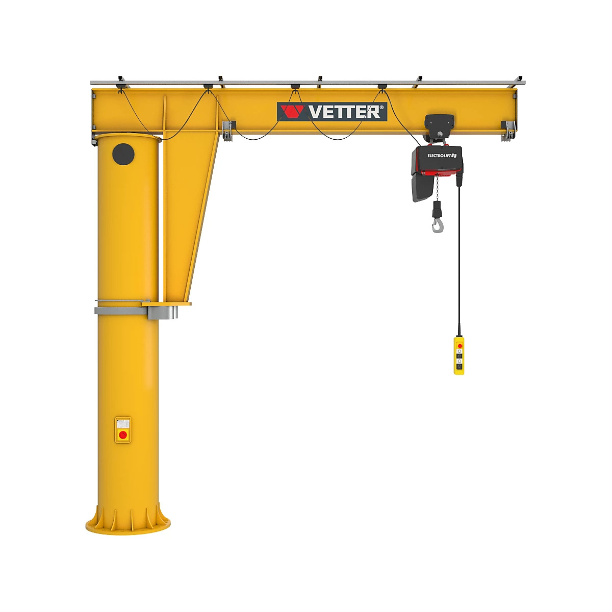 Post Mounted Jib Crane Application: It Is Used In Construction Works