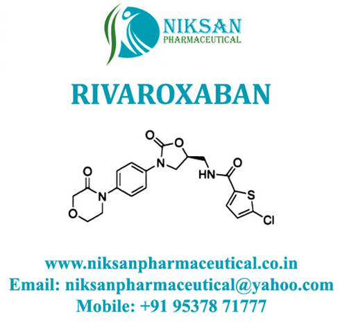 RIVAROXABAN - C19H18ClN3O5S, 435.88 g/mol | White to Off-White Solid, 99% Purity, Medicine Grade, 3 Year Shelf Life