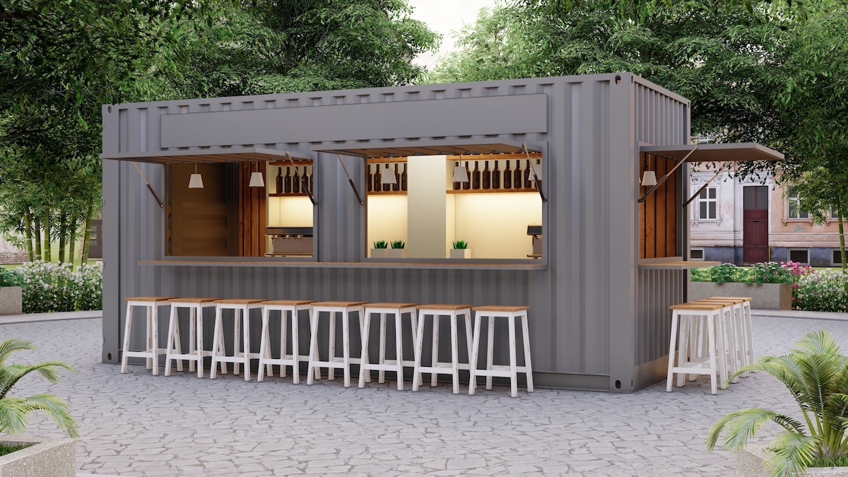 Cafe Container Capacity: 2 Tons/year