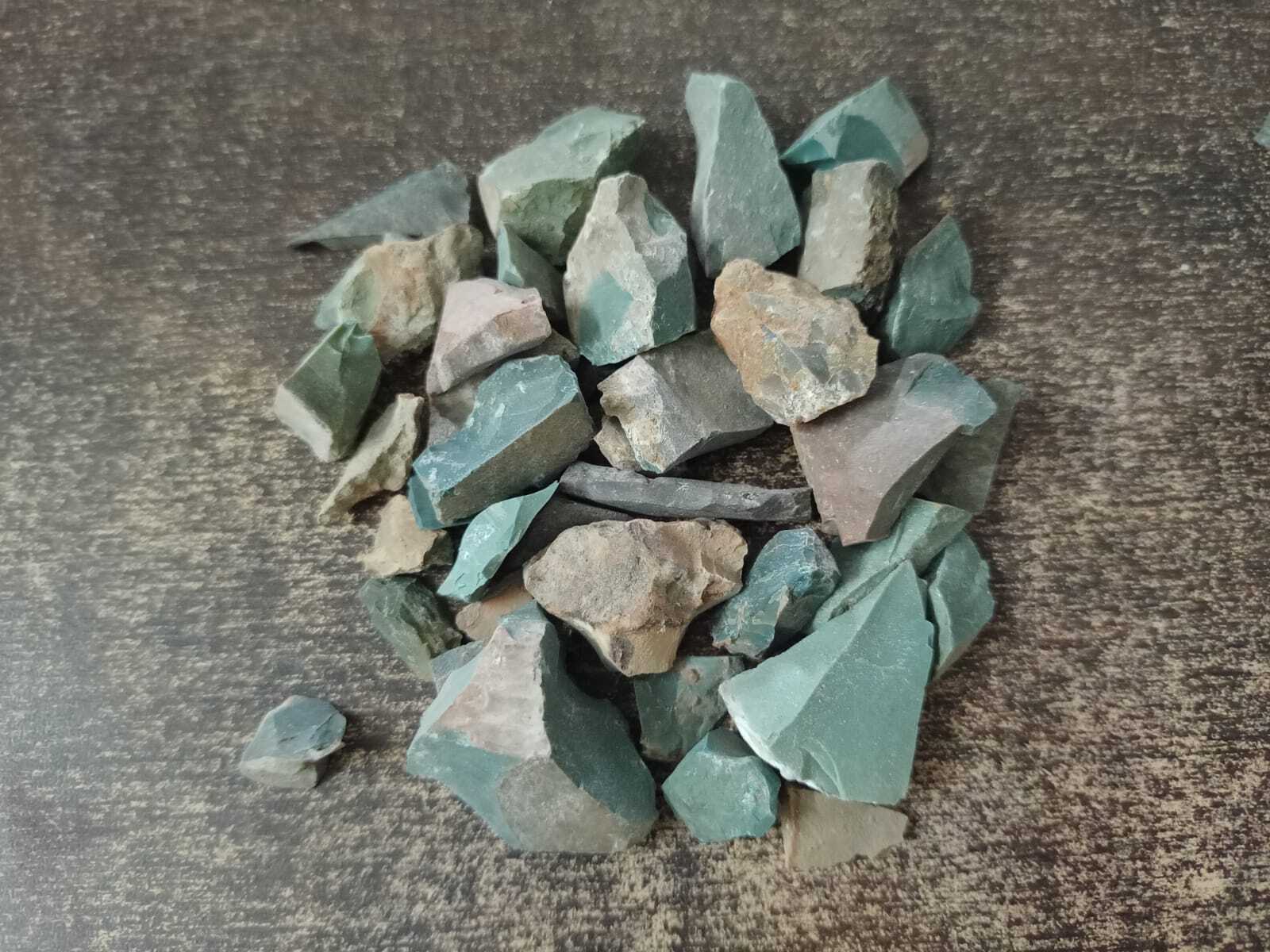 Natural Moss Agate Green Raw Rocks And Aggregate For Different Size - Size: 5-15mm 15-30 Mm 30-60 Mm 60-100 Mm Loose Packing 40-50 Mm