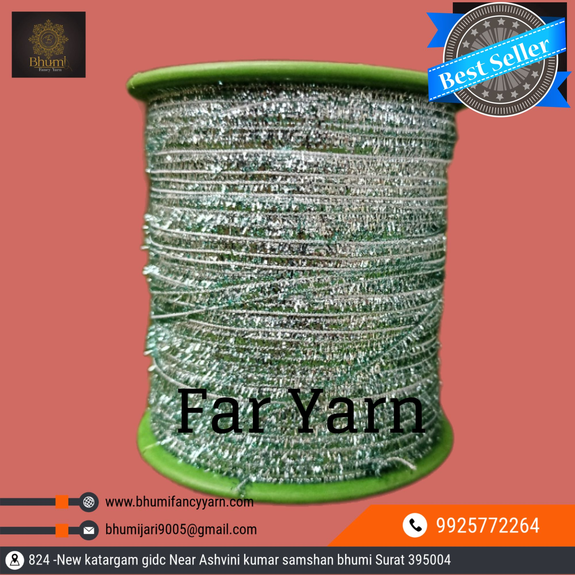 Eco-friendly Metallic Far Yarn