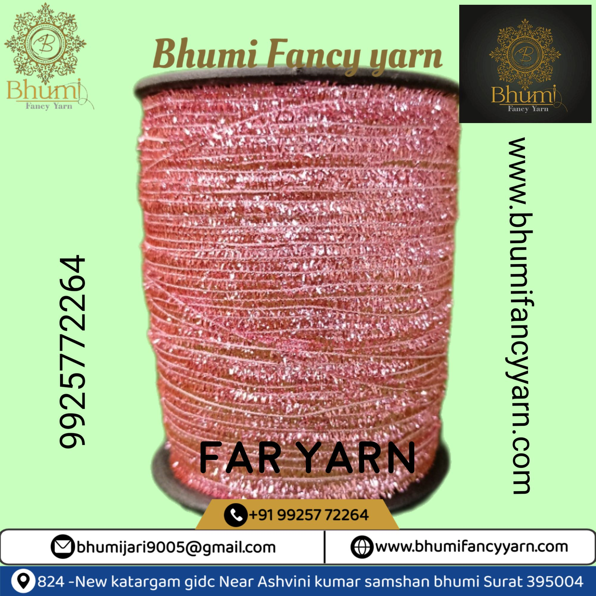 Eco-friendly Metallic Far Yarn