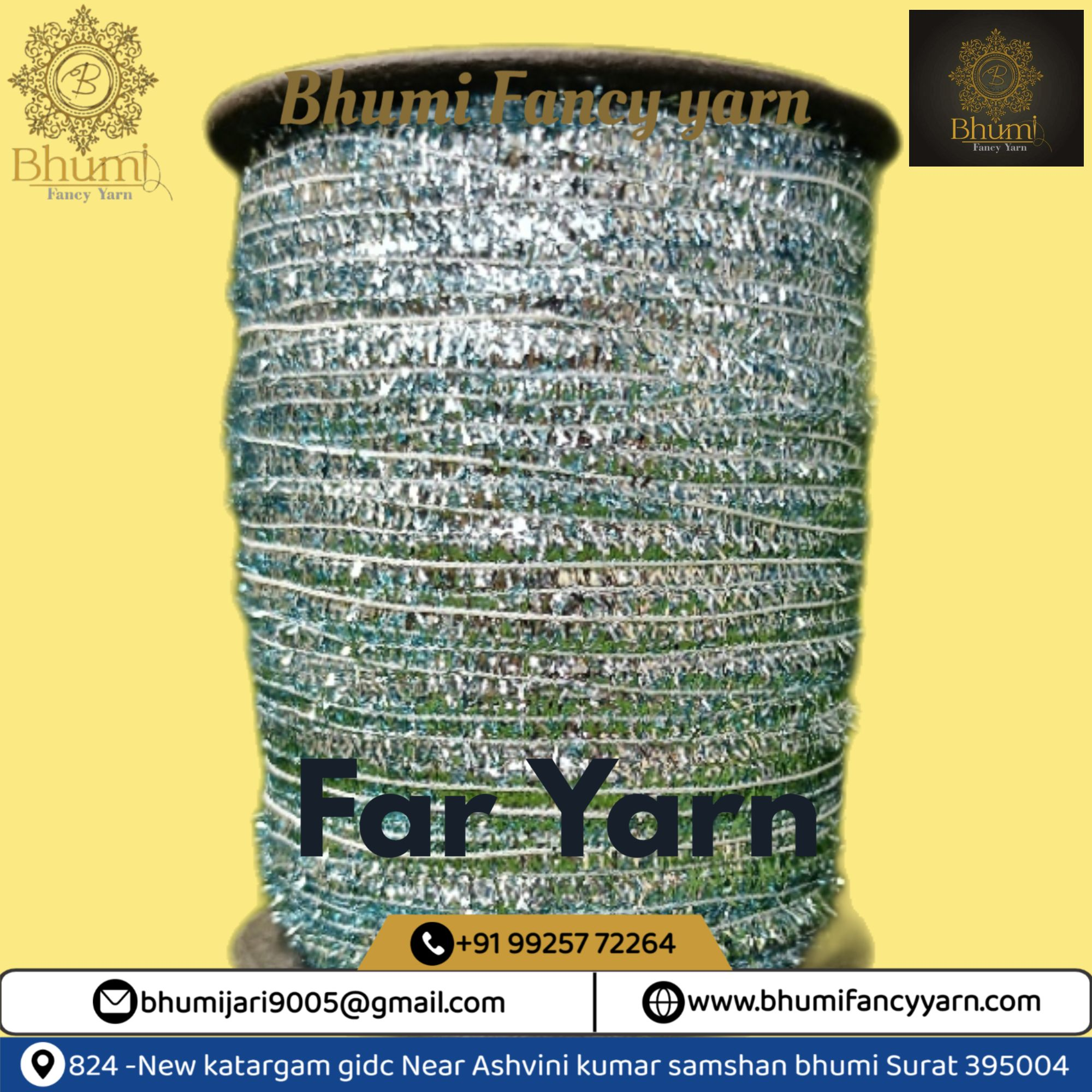 Eco-friendly Metallic Far Yarn