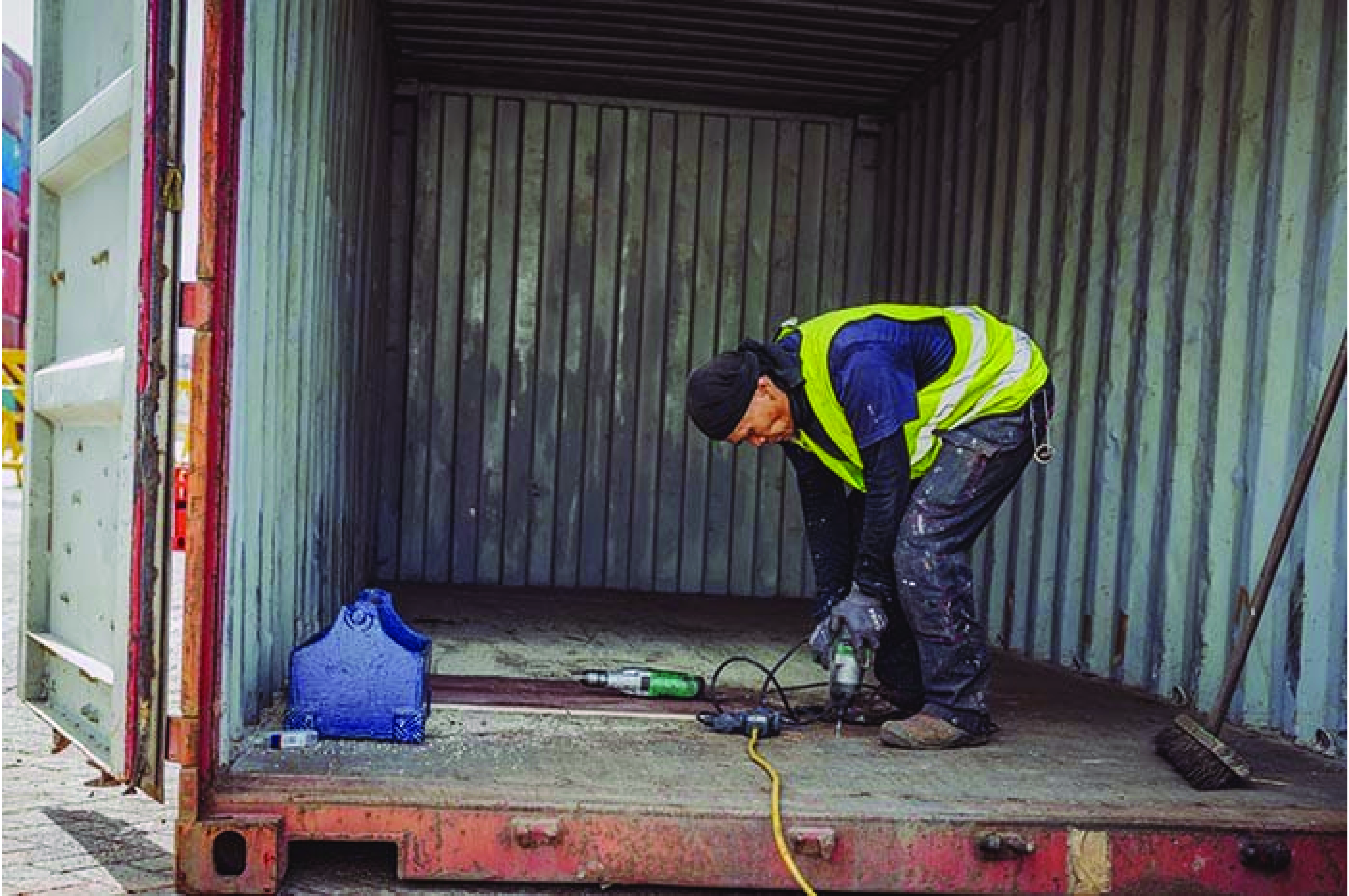 Ms Repair Container External Dimension: Ooo