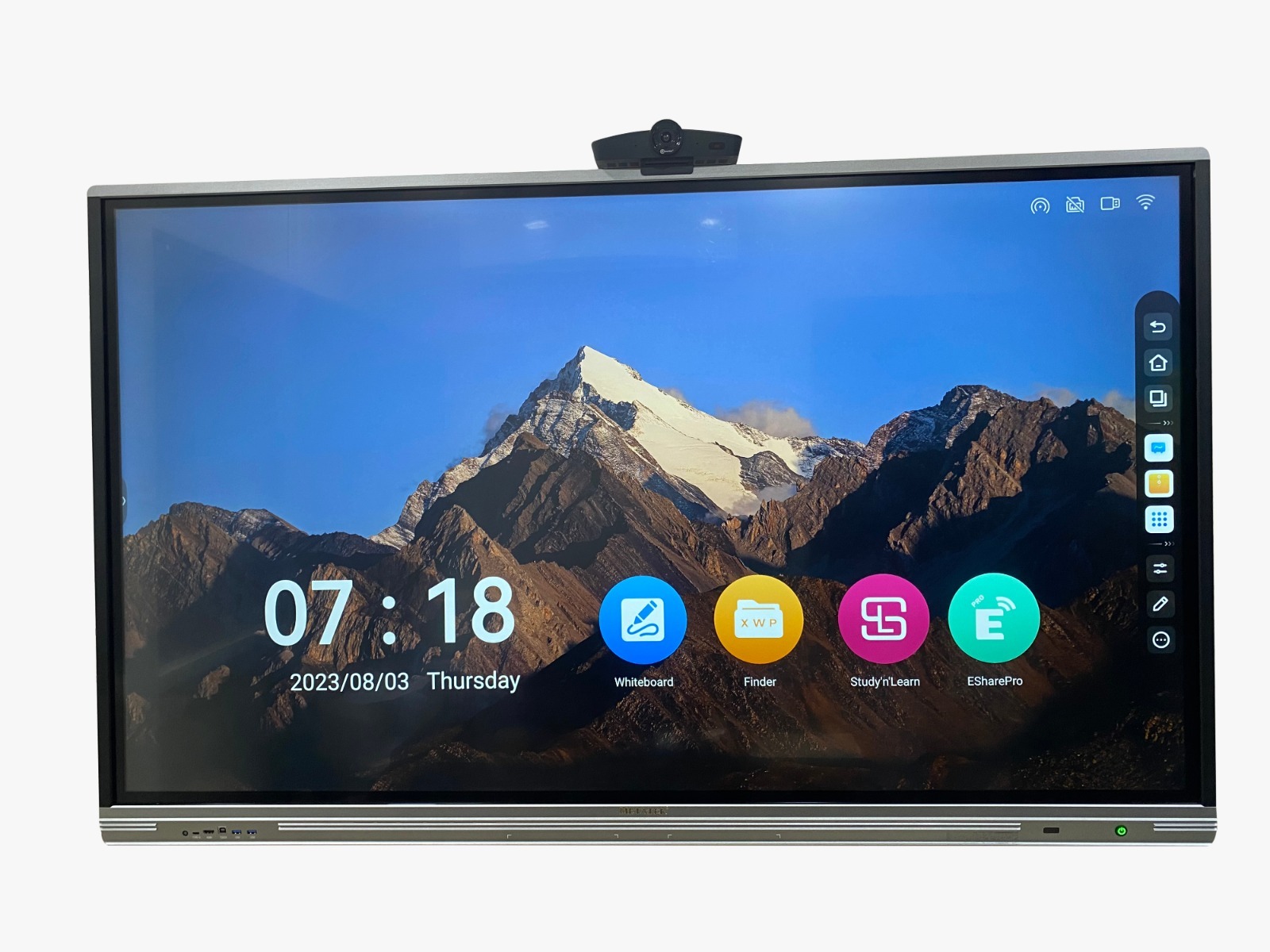 Metatek 105 Interactive Panel - Color: Black