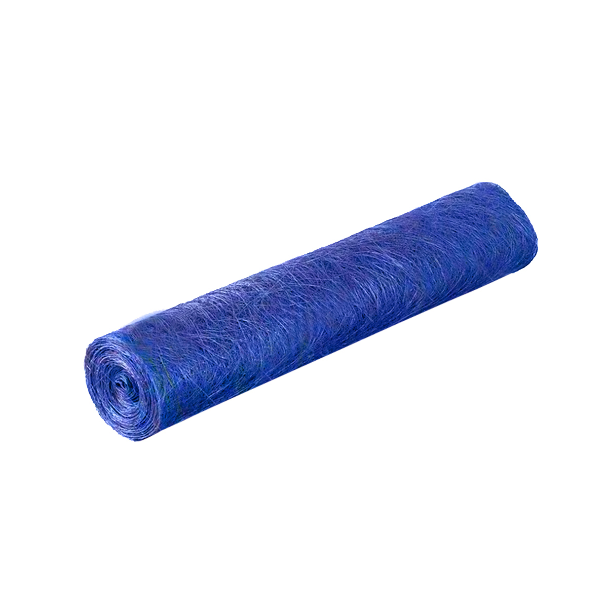 Abaca Jute Roll Blue - 19x10 Yards , Blue Jute Pulp Craft Paper For Wrapping Gifts, 20 Rolls Per Carton, Ideal For Creative Projects