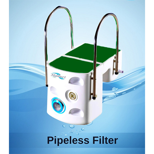 Pipeless Filter - Fiberglass Material, 1110 X 67 X 780mm Size, White Color, Flow Rate 10m3/h, 220v / 50hz Or 60hz Power Supply | 1-year Warranty, Wall Mounting