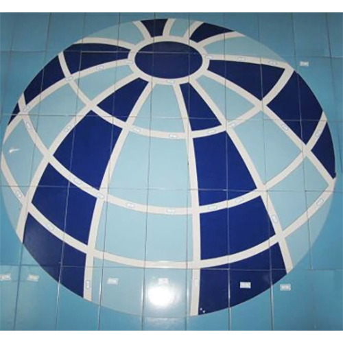 Hat-056 Pool Tiles - Color: Blues