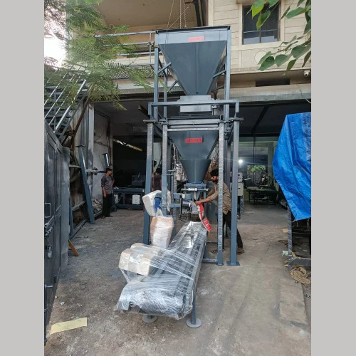 Fertilizer Bag Packing Machine - Ms Body, 20-50kg Bag Range | Semi-automatic, Electric Driven, 440v Ac, Waterproof With High Weighing Accuracy