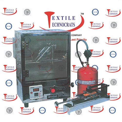 Horizontal Flammability Tester By Textile Technocrats