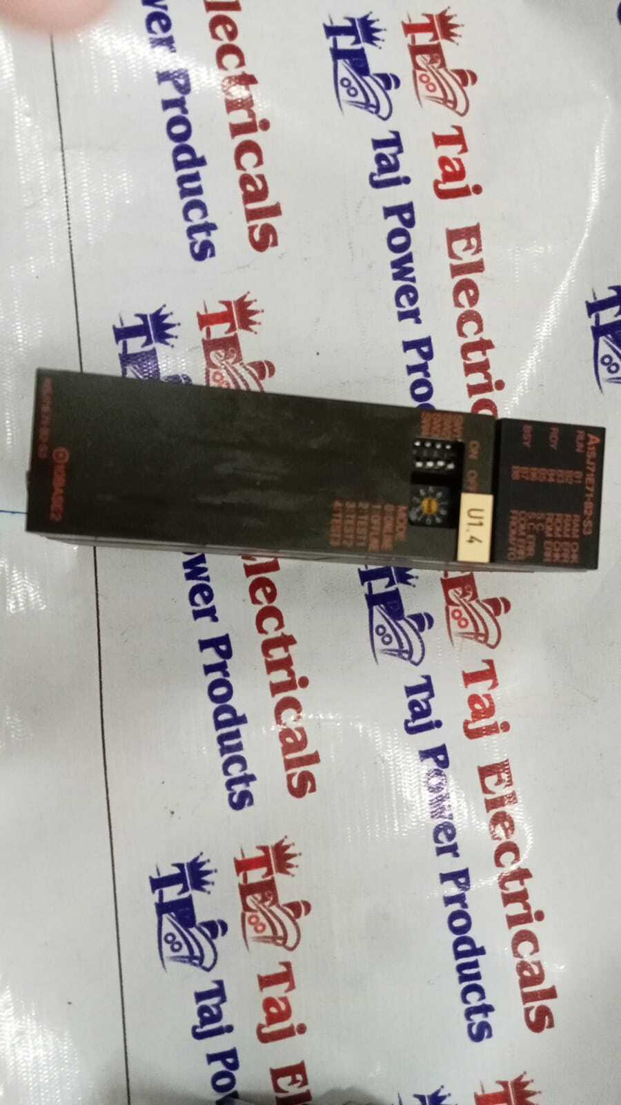 Mitsubishi A1sj71e71-b2-s3 Plc - 2.0x6.0x4.0 Inches, 0.2 Kg Weight | 512kb Sram, 16 Analog Channels, 10base2 Compatibility, 32 Outputs, Efficient Data Processing