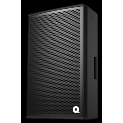 ब्लैक Qm3 टू-वे एक्टिव बास रिफ्लेक्स स्पीकर