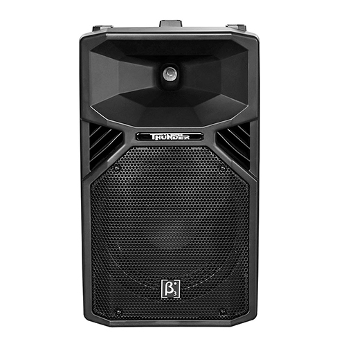 Black T15 15 Two Way Full Range Plastic Speaker