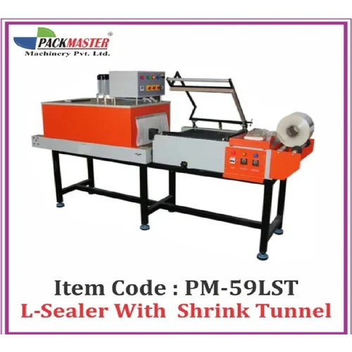 Manual L Sealer With Shrink Tunnel By Packmaster Machinery Pvt. Ltd.