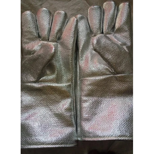 Aluminized Kevlar Hand Gloves - Color: Multicolored