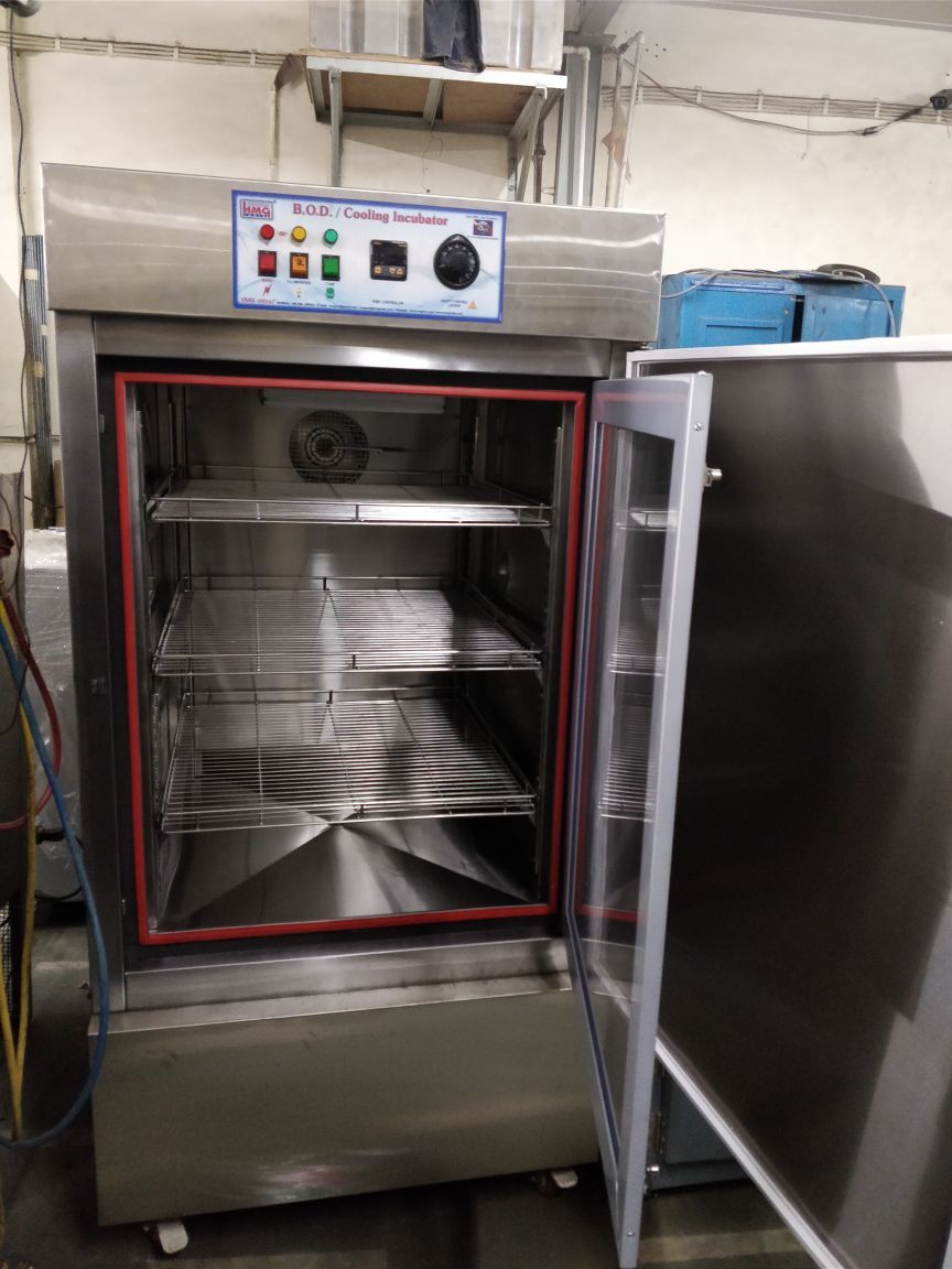 Bod Incubator - Stainless Steel | Cfc-proof Refrigeration, Electronic Digital Control, Portable Design, Ideal For B.o.d. Testing And Culture Storage