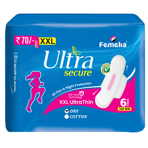 अल्ट्रा Xxl 320Mm 6 पैड ड्राई एज ग्रुप: वयस्क