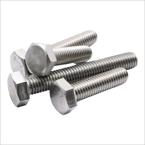 Bolt Fastener - Stainless Steel, Standard Size, Silver Color - Polished Finish, Hard Grade, Corrosion-Free Surface, Excellent Grip