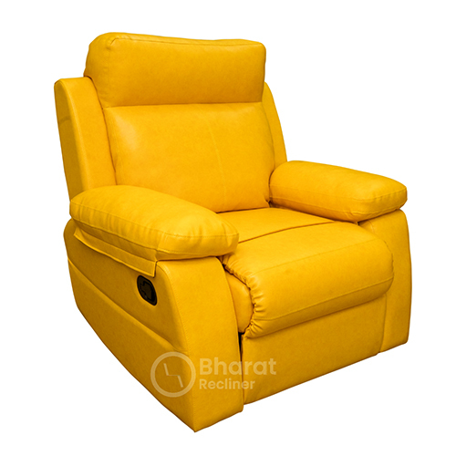 Dazino Motorised Recliner - Leatherette, 39"x39" Dimensions, Customizable In 150+ Colors | No Assembly Required, Modern Design, 1 Year Warranty